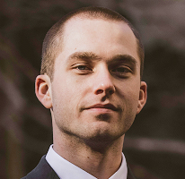 Portrait of Thomas Whitfield, cryptocurrency market expert and trading analyst